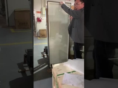 25.4 मिमी कांच के बीच फ्लैट आकार का अंधा आंगन दरवाजे गर्मी इन्सुलेशन OEM के लिए अंधा