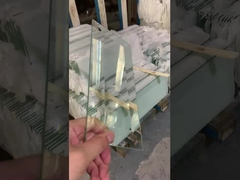 6 मिमी स्पष्ट सेल्टिक बेवेल्ड ग्लास क्लस्टर EN60598 25.4 मिमी का टेम्परिंग